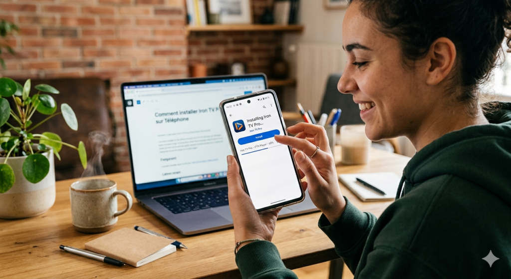 Comment Installer Iron TV Pro sur Telephone