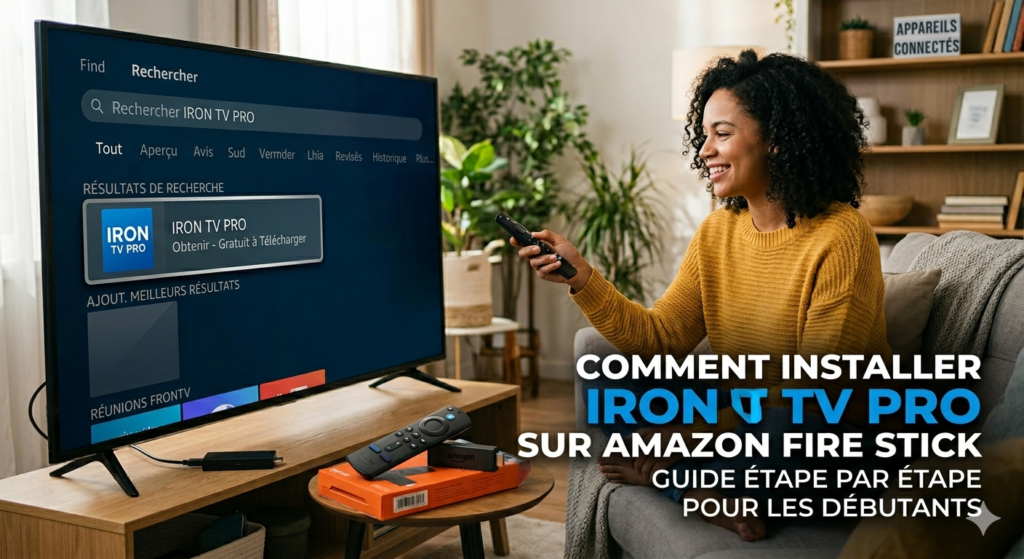 Comment installer Iron TV Pro sur Amazon Fire TV Stick